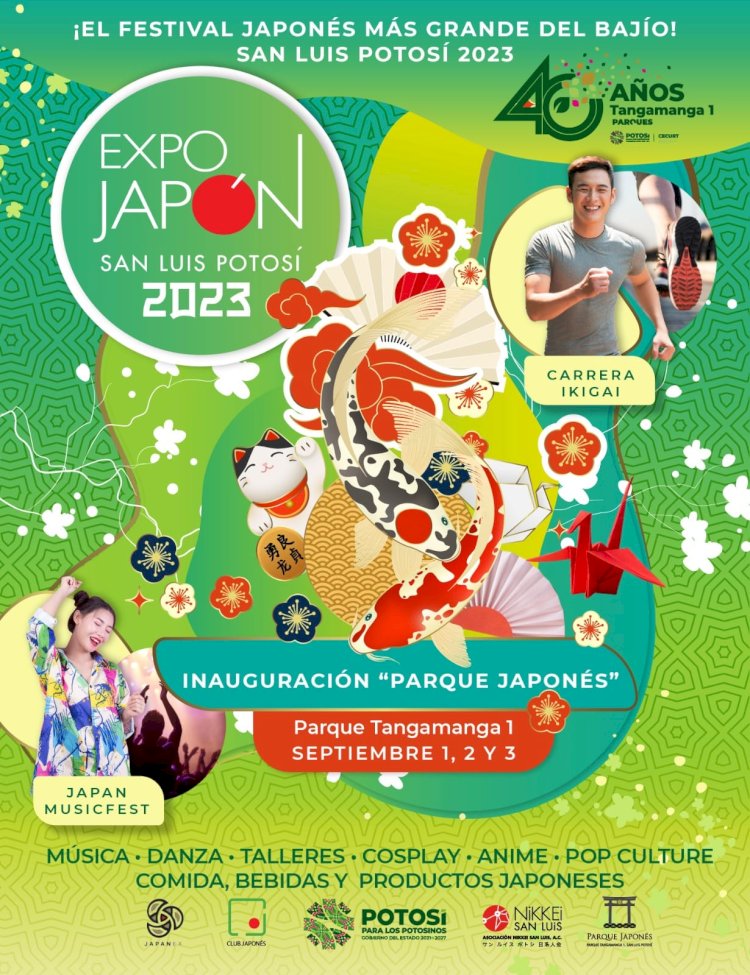 Expo Japón SLP 2023: Un Festival de Cultura y Música Japonesa en San Luis Potosí