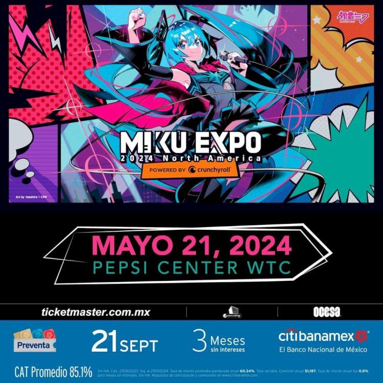 Hatsune Miku Regresa a México para un Espectáculo Inolvidable