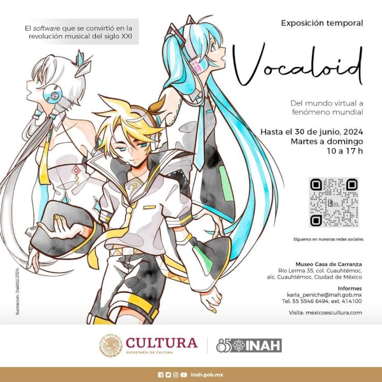 Exposcion de Vocaloid en CDMX. Del mundo virtual al fenómeno mundial